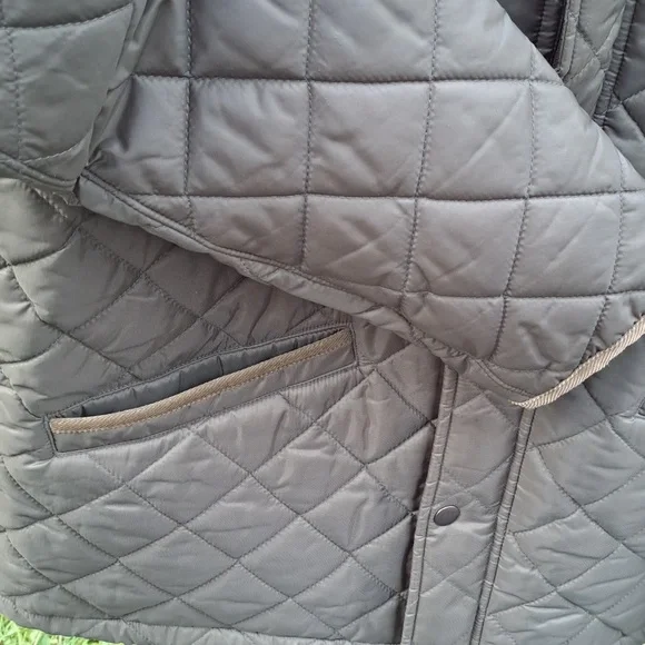 Joseph Turner Green Quilted Paddock JacketSize Large NWOT